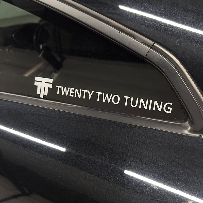 TTT Long Sticker - Twenty Two Tuning Emblems and Badges