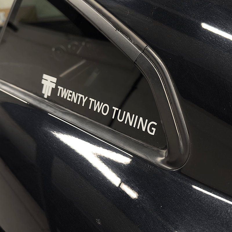 TTT Long Sticker - Twenty Two Tuning Emblems and Badges