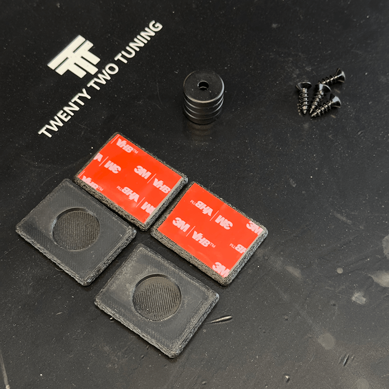 TTT Magnetic Number Plate Kit - Twenty Two Tuning Ancillary Items