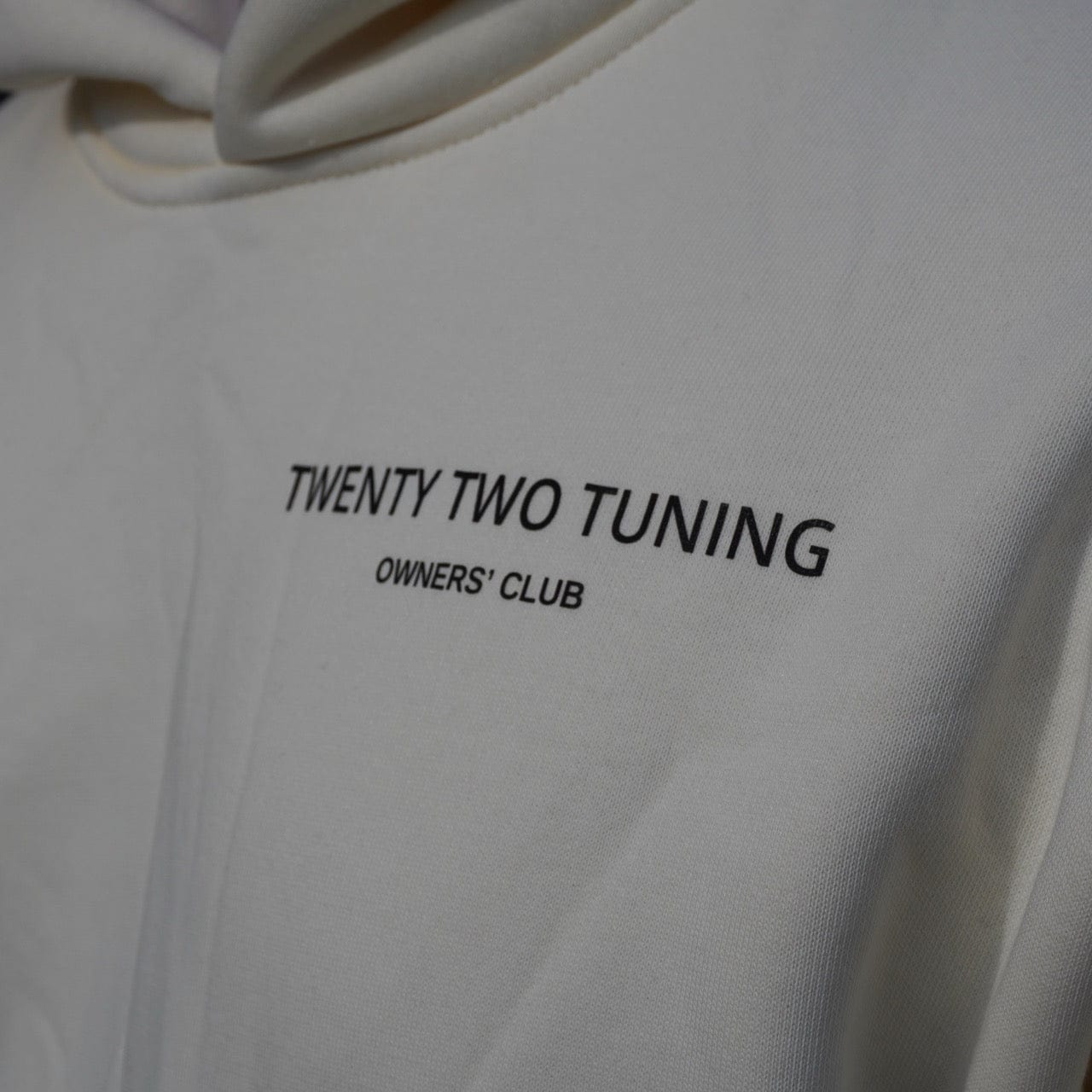 Twenty Two Tuning Owners Club Hoodie Beige - Twenty Two Tuning Clothing