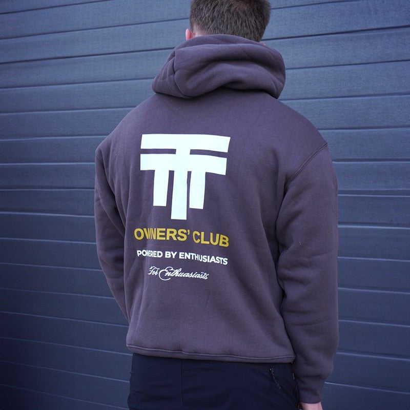 Twenty Two Tuning Owners Club Hoodie Grey - Twenty Two Tuning Clothing