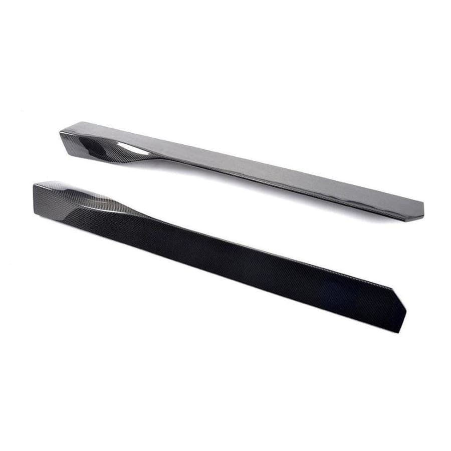 Universal Carbon Fibre Side Skirt Extensions (115CM) - Twenty Two Tuning Side Skirts
