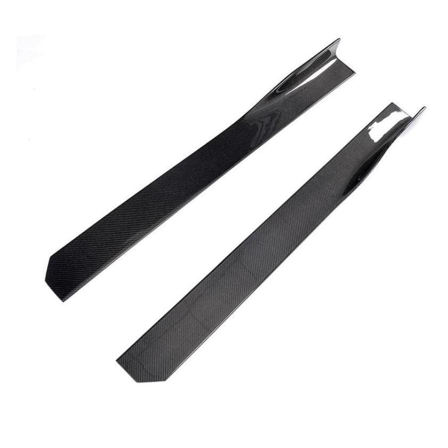 Universal Carbon Fibre Side Skirt Extensions (115CM) - Twenty Two Tuning Side Skirts