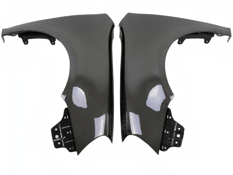 Volkswagen Golf (Mk5) OEM+ Style Carbon Fibre Front Fenders - Twenty Two Tuning Front Fenders Complete