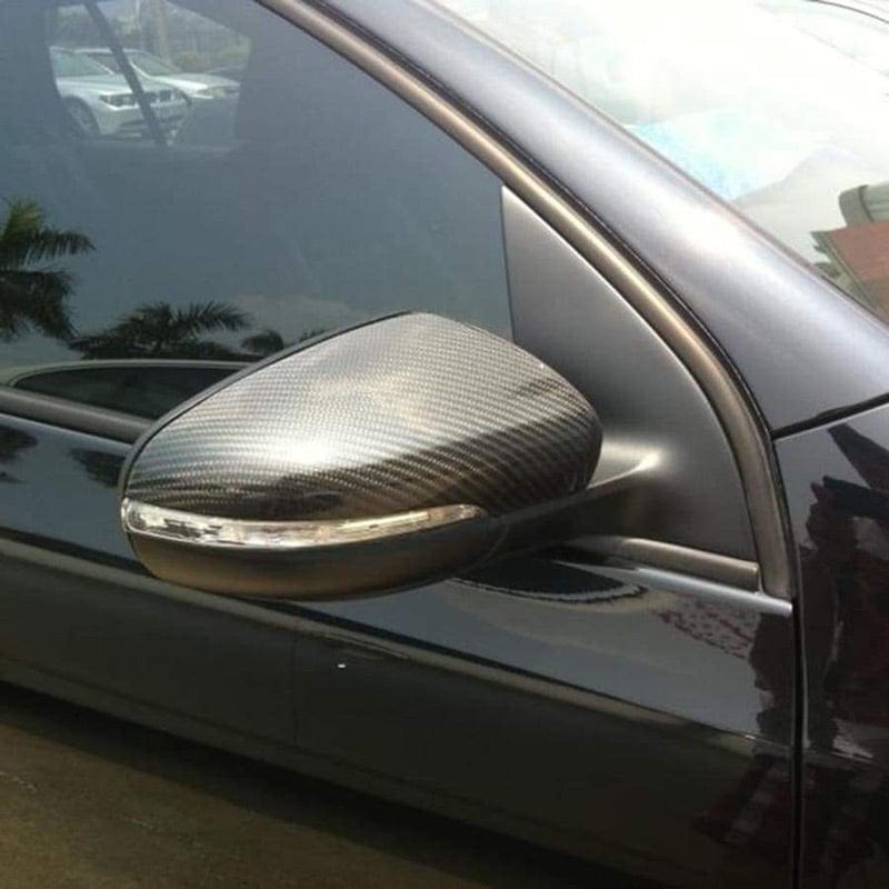Volkswagen Golf (Mk6) GTI/R OEM Style Carbon Fibre Replacement Mirror Covers - Twenty Two Tuning Mirror Covers