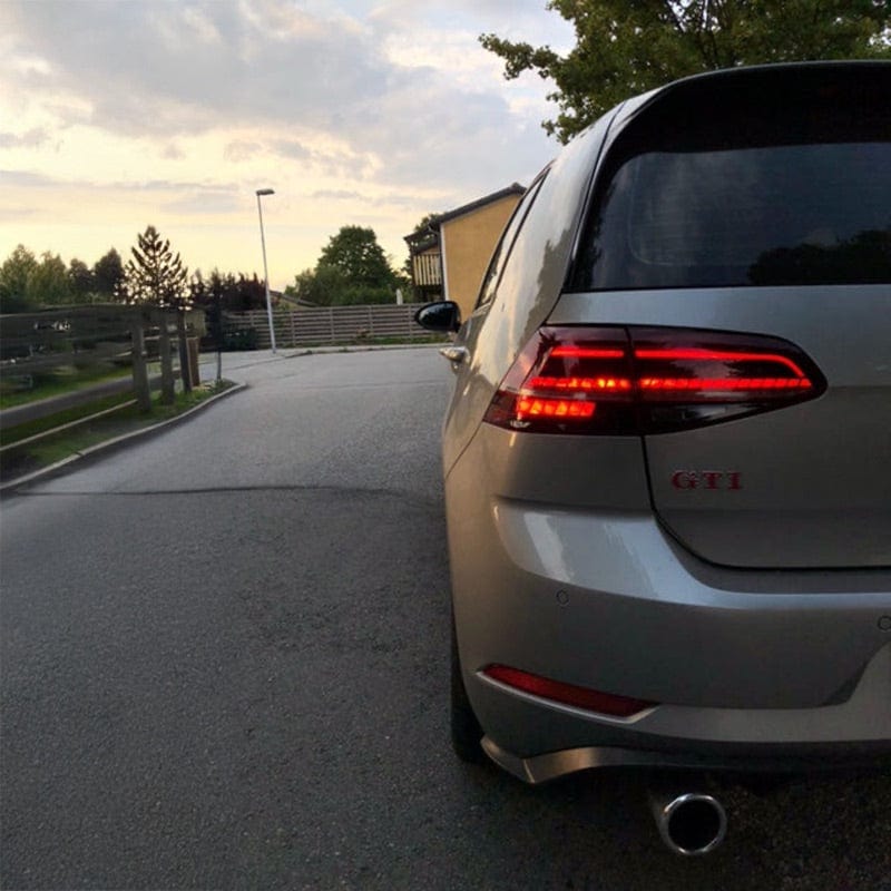 Volkswagen Golf (Mk7/Mk7.5) OEM+ Dynamic LED Rear Tail light Units (SE/GTI/R) - Twenty Two Tuning Rear Lights/ Tail Lamps