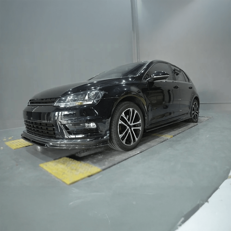 Volkswagen Golf R/Line (Mk7) REVOZPORT Style Carbon Fiber Front Lip Spoiler - Twenty Two Tuning Front Lip