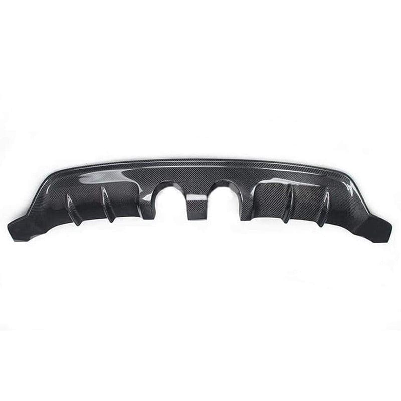 Volkswagen Golf R (Mk6) MTC Style Carbon Fiber Diffuser - Twenty Two Tuning Rear Diffuser