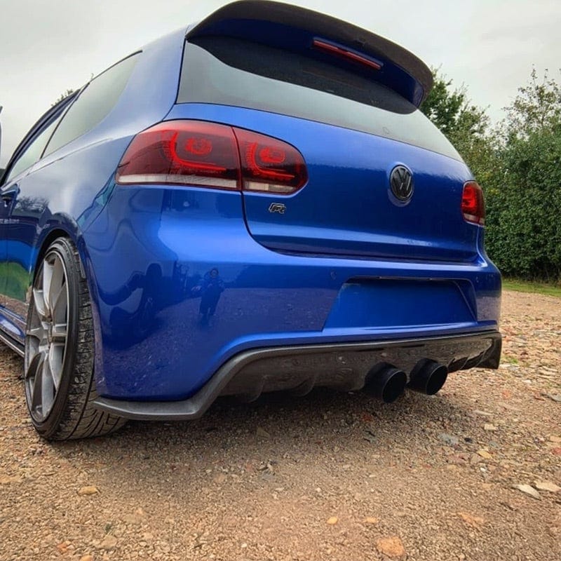 Volkswagen Golf R (Mk6) MTC Style Carbon Fiber Diffuser - Twenty Two Tuning Rear Diffuser