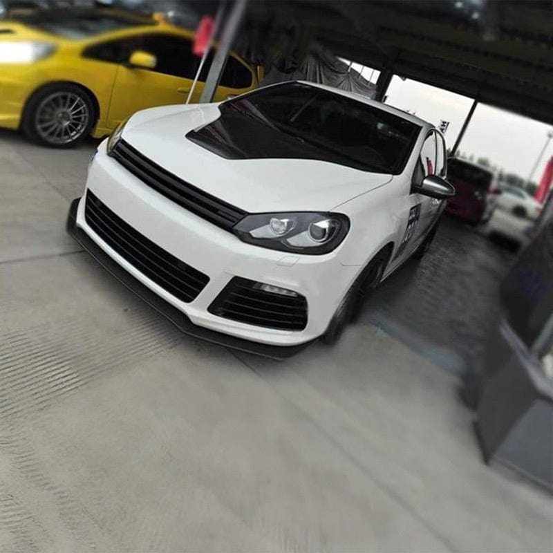Volkswagen Golf R (Mk6) MTC Style Carbon Fiber Front Lip - Twenty Two Tuning Front Lip