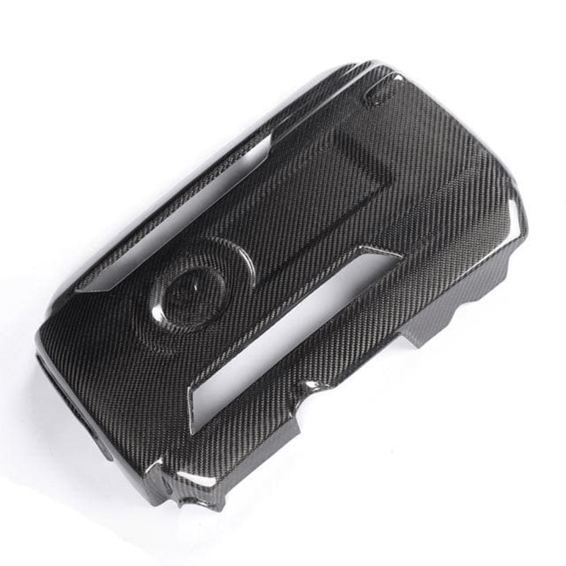 VW/Skoda/Seat (CJX0/CJXB/CJXC) OEM+ Carbon Fiber Engine Cover - Twenty Two Tuning Engine Bay
