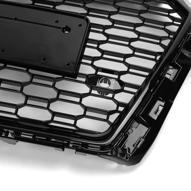 Audi A3/S3 (8V) Facelift Gloss Black Honeycomb Grille With ACC - Twenty Two Tuning Front Grille