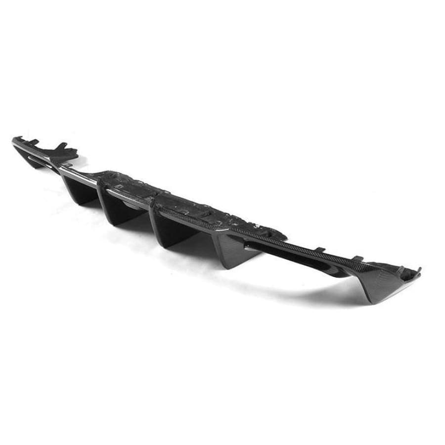 Audi A3/S3 (8V) Saloon Facelift Karbel Style Carbon Fibre Rear Diffuser - Twenty Two Tuning Rear Diffuser