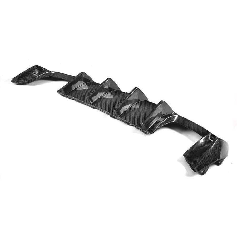 Audi A3/S3 (8V) Saloon Facelift Karbel Style Carbon Fibre Rear Diffuser - Twenty Two Tuning Rear Diffuser