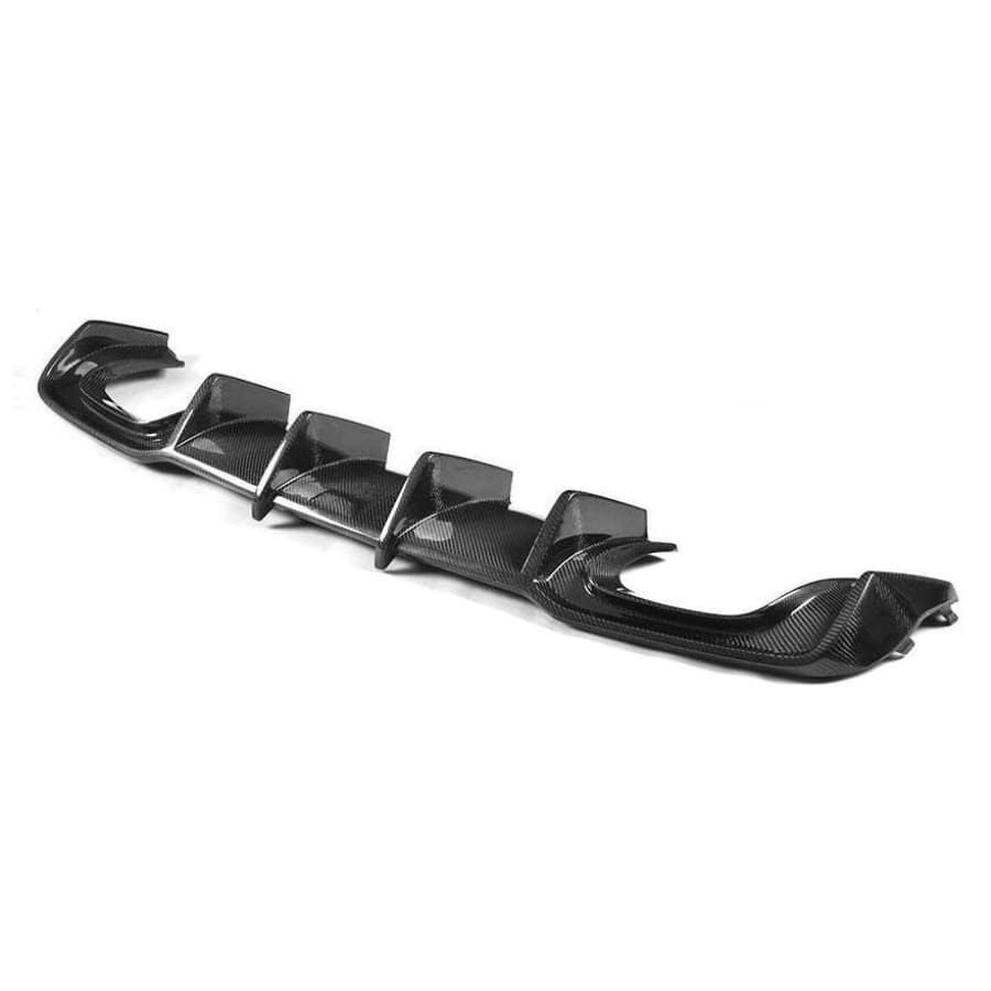 Audi A3/S3 (8V) Saloon Facelift Karbel Style Carbon Fibre Rear Diffuser - Twenty Two Tuning Rear Diffuser