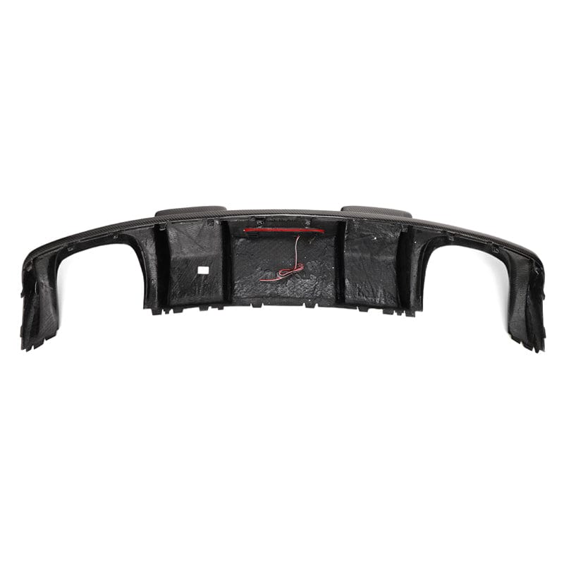 Audi A3/S3 (8V) Saloon Pre-Facelift Karbel Style Carbon Fibre Rear Diffuser - Twenty Two Tuning Rear Diffuser