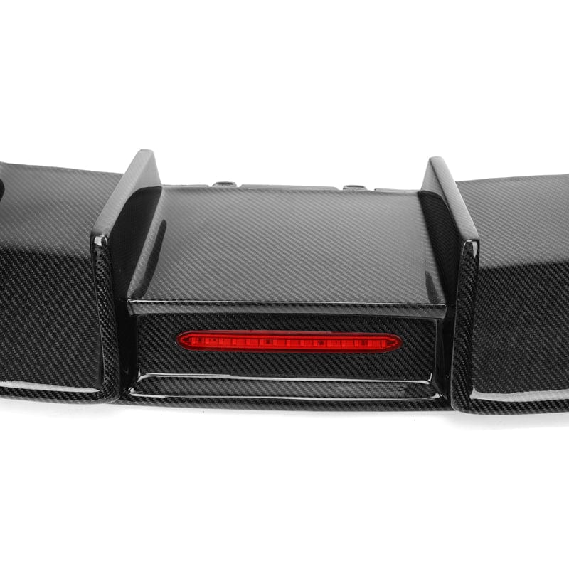 Audi A3/S3 (8V) Saloon Pre-Facelift Karbel Style Carbon Fibre Rear Diffuser - Twenty Two Tuning Rear Diffuser