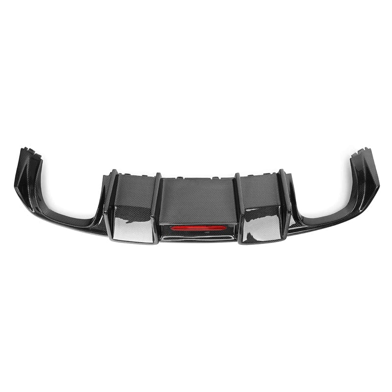 Audi A3/S3 (8V) Saloon Pre-Facelift Karbel Style Carbon Fibre Rear Diffuser - Twenty Two Tuning Rear Diffuser