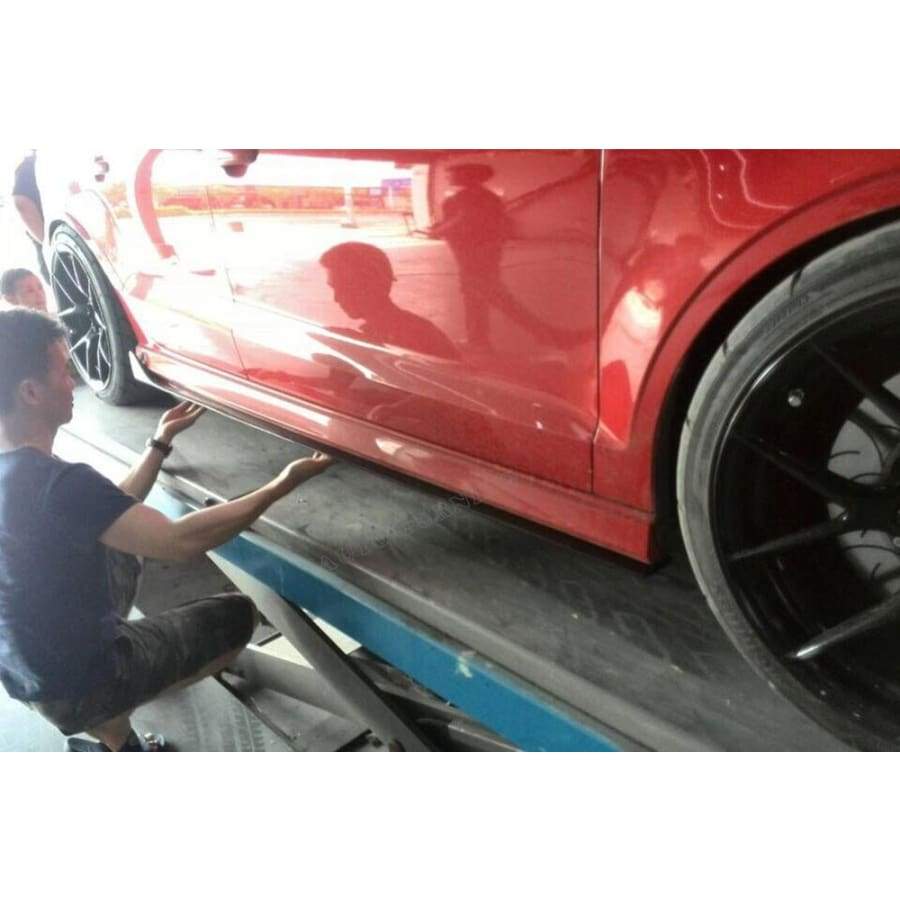 Audi A3/S3 (8V) Saloon X Design Carbon Fibre Side Skirts - Twenty Two Tuning Side Skirts