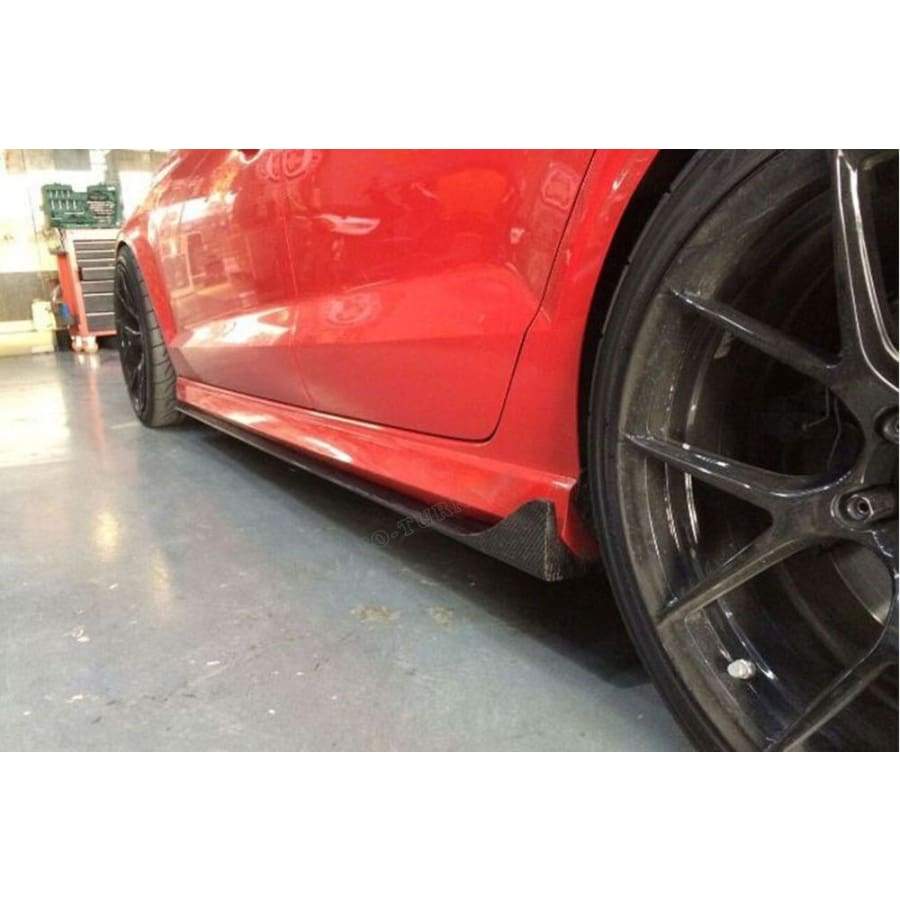 Audi A3/S3 (8V) Saloon X Design Carbon Fibre Side Skirts - Twenty Two Tuning Side Skirts