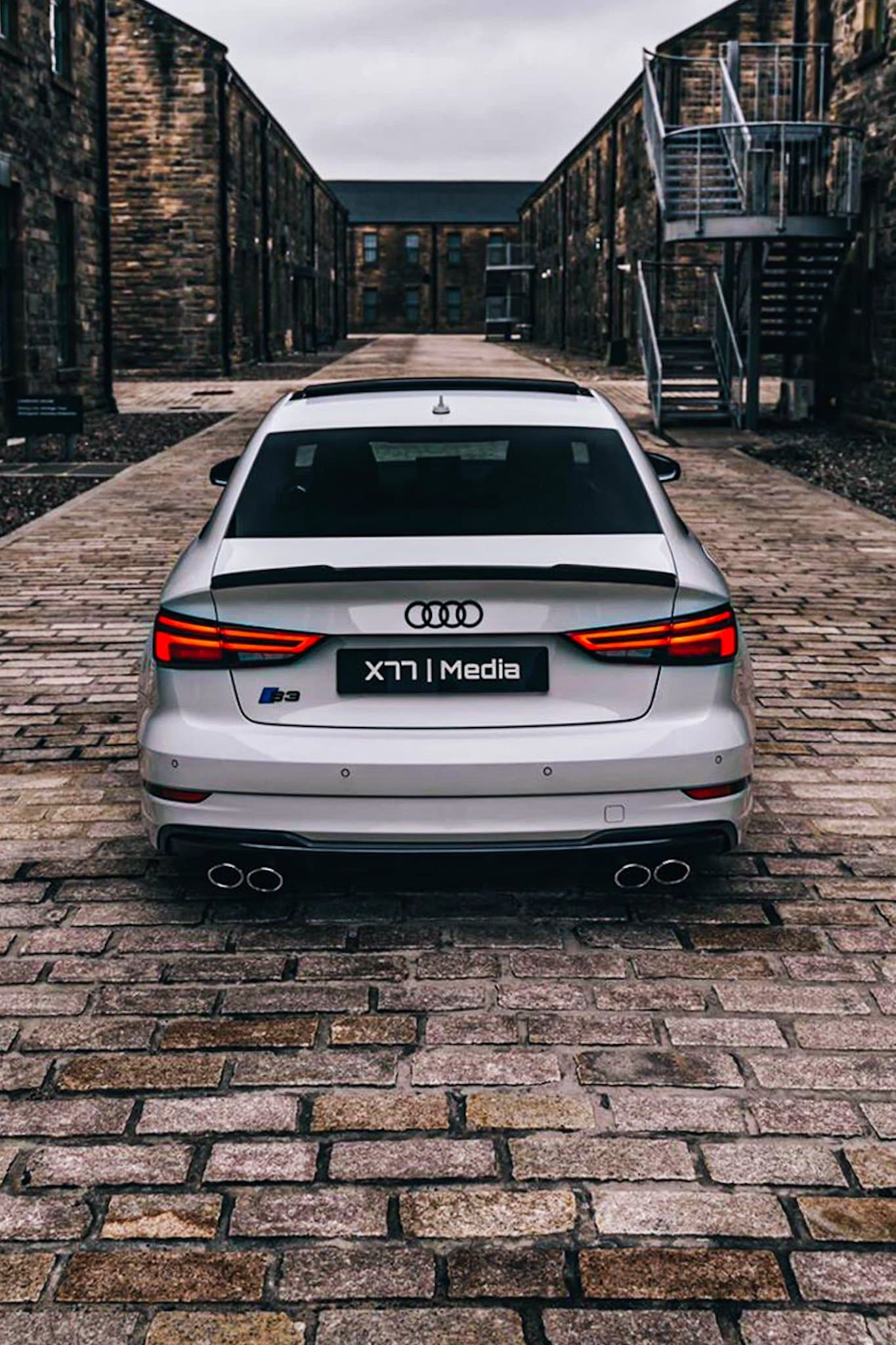 Audi A3/S3/RS3 (8V) Saloon Ducktail Carbon Fibre Rear Spoiler - Twenty Two Tuning Rear Spoiler