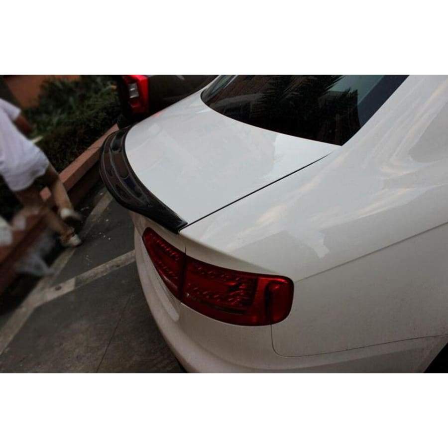Audi A4 (B8.5) S Line Extended Style Carbon Fibre Rear Spoiler - Twenty Two Tuning Rear Spoiler