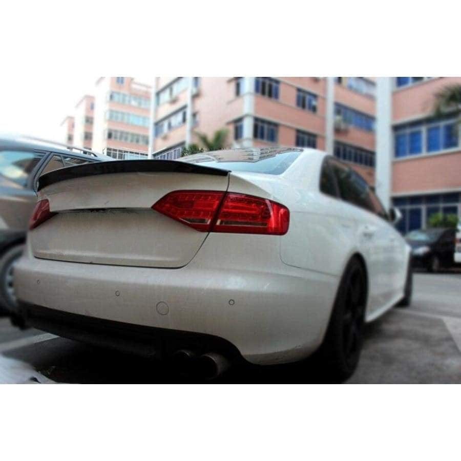 Audi A4 (B8.5) S Line Extended Style Carbon Fibre Rear Spoiler - Twenty Two Tuning Rear Spoiler