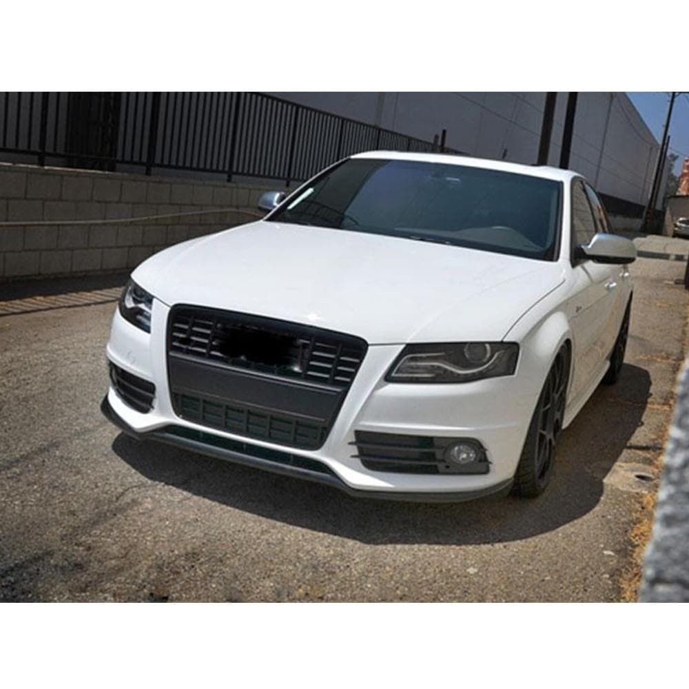 Audi A4 S4 B8 2009-2012用 カーボンファイバーフロントリップスポイラー