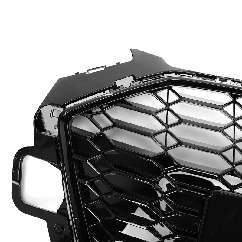 Audi A4/S4 (B9.5) RS4 Style Gloss Black Honeycomb Front Grille - Twenty Two Tuning Front Grille