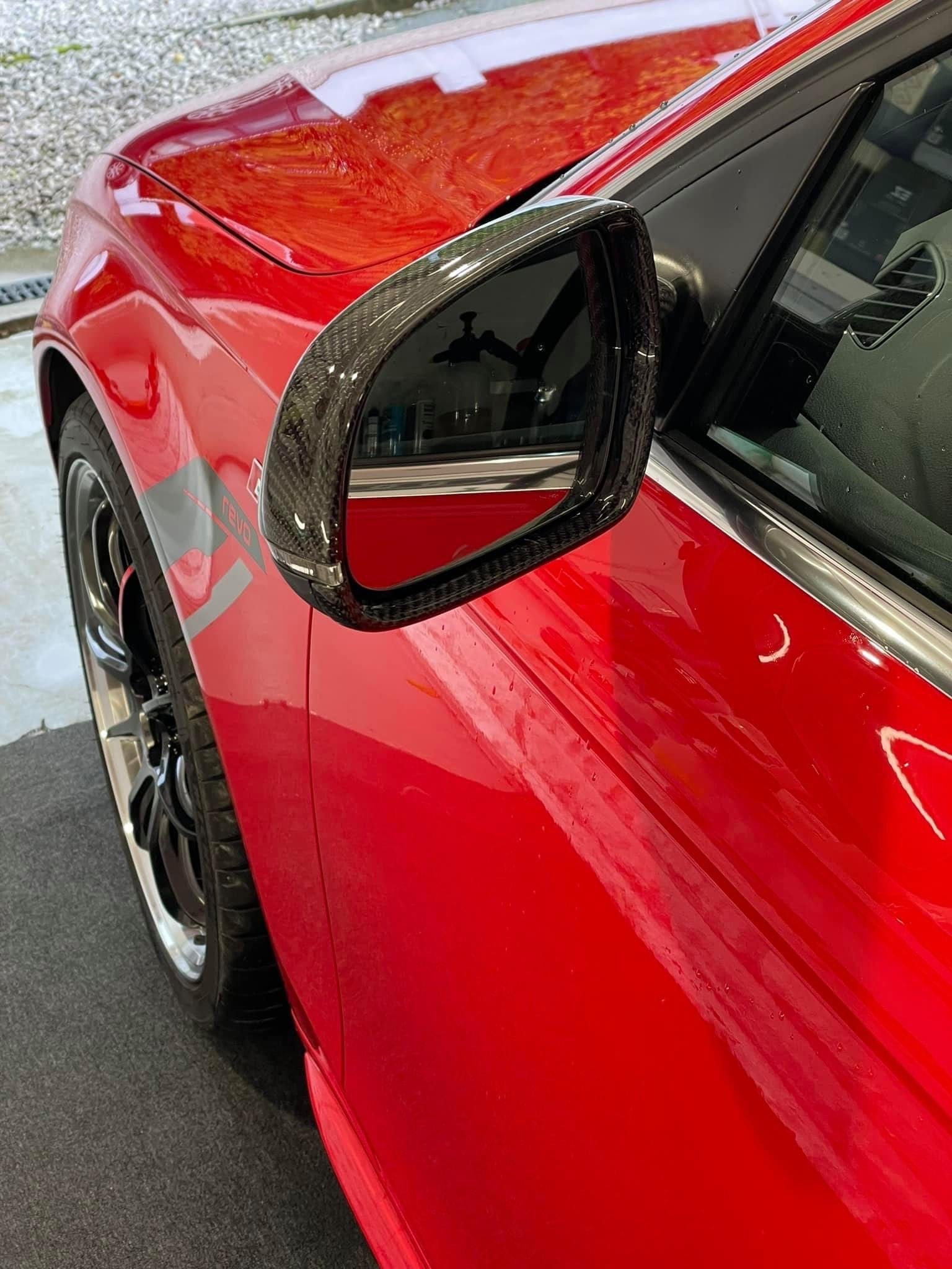 Audi A4/S4/RS4 (B8/B8.5) Replacement Carbon Fibre Mirror Covers - Twenty Two Tuning Mirror Covers