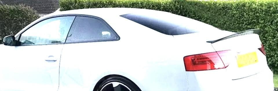 Audi A5 (B8/B8.5) HK Style Carbon Fibre Rear Spoiler - Twenty Two Tuning Rear Spoiler