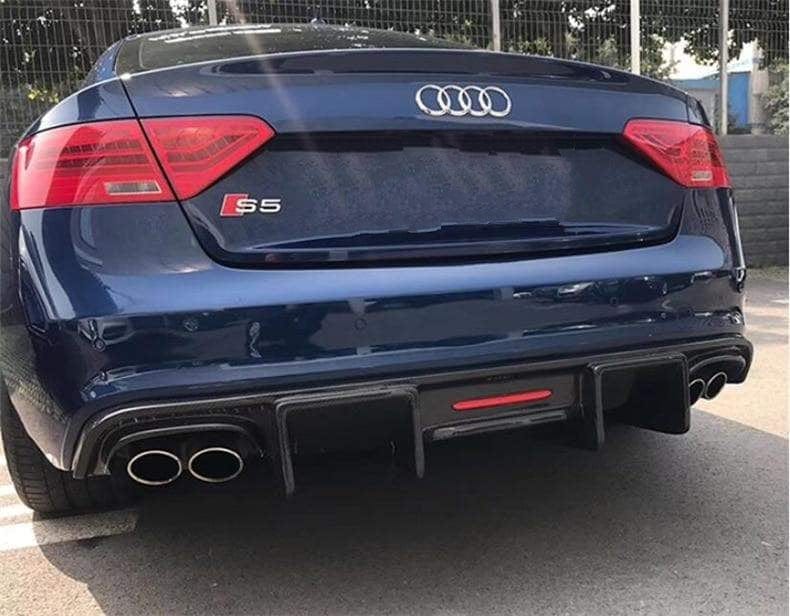 Audi A5/S5 (B8.5) Karbel Style Carbon Fibre Rear Diffuser - Twenty Two Tuning Rear Diffuser