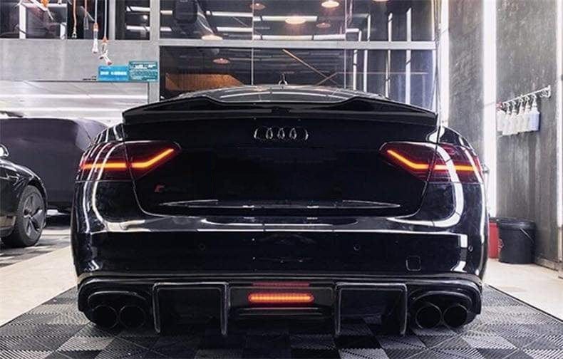 Audi A5/S5 (B8.5) Karbel Style Carbon Fibre Rear Diffuser - Twenty Two Tuning Rear Diffuser