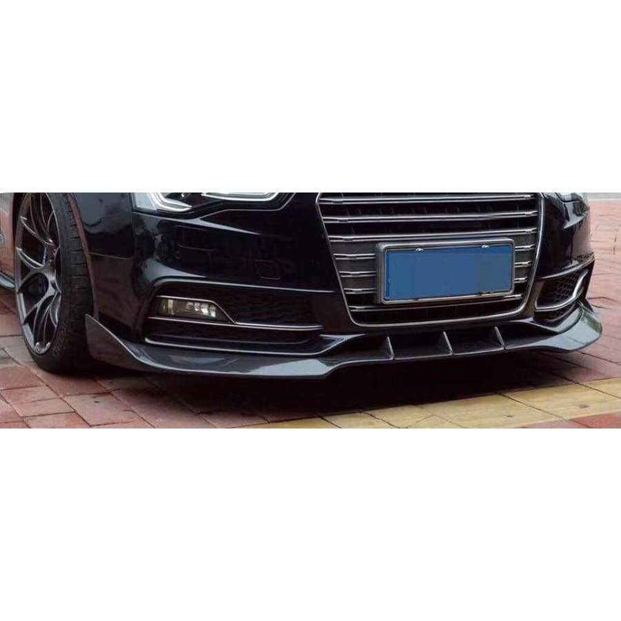 Audi A5/S5 (B8.5) S Line MAD Design Carbon Fibre Front Bumper Lip Spoiler - Twenty Two Tuning Front Lip