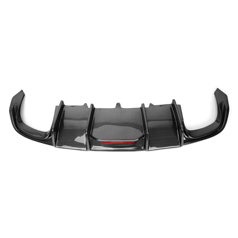 Audi A5/S5 (B8) S Line Karbel Style Carbon Fibre Rear Diffuser - Twenty Two Tuning Rear Diffuser