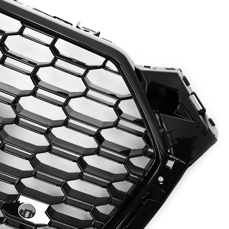 Audi A5/S5 (B9) RS5 Style Gloss Black Honeycomb Front Grille - Twenty Two Tuning Front Grille