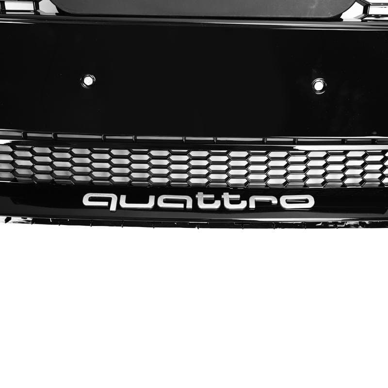 Audi A5/S5 (B9) RS5 Style Gloss Black Honeycomb Front Grille - Twenty Two Tuning Front Grille