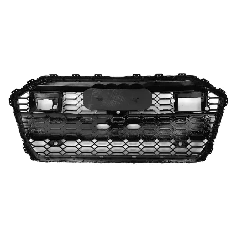 Audi A6/S6 (C8) RS6 Style Gloss Black Honeycomb Front Grille - Twenty Two Tuning Front Grille