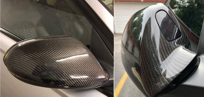 Audi A6/S6/RS6 (C7/C7.5) S Line Replacement Carbon Fibre Mirror Covers - Twenty Two Tuning Mirror Covers