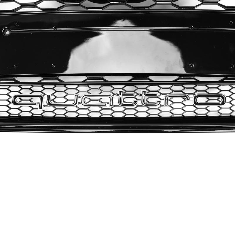 Audi A7/S7 (C7) RS7 Style Gloss Black Honeycomb Front Grille - Twenty Two Tuning Front Grille