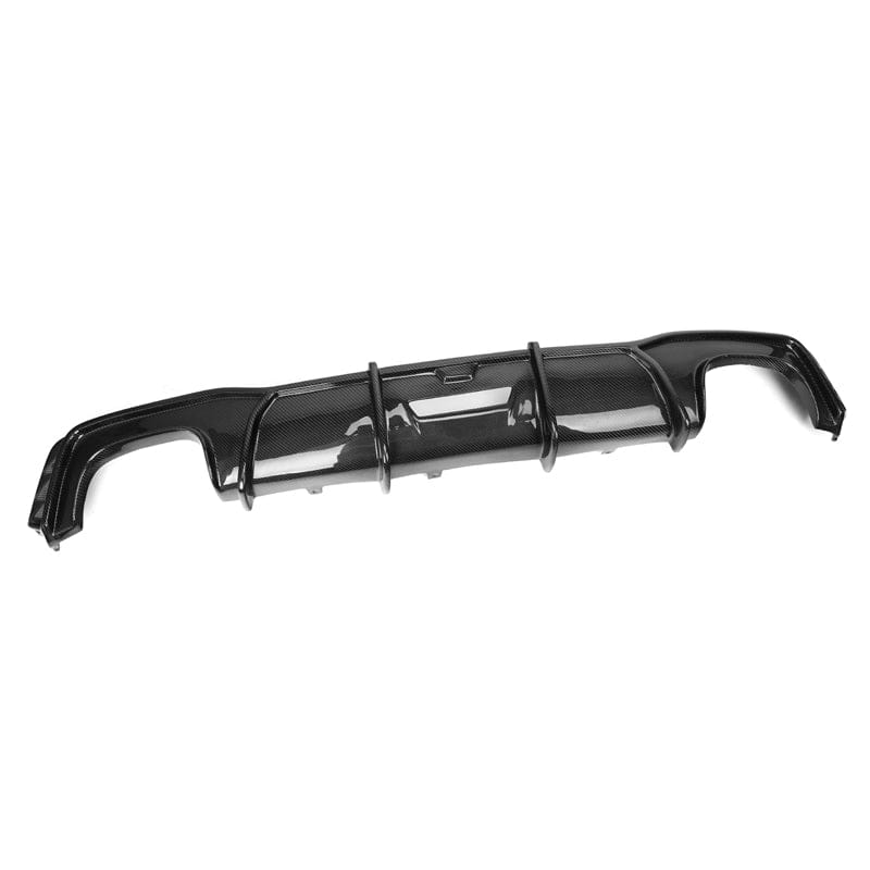 Audi A7/S7 (C8) S Line Karbel Style Carbon Fiber Rear Diffuser - Twenty Two Tuning Rear Diffuser