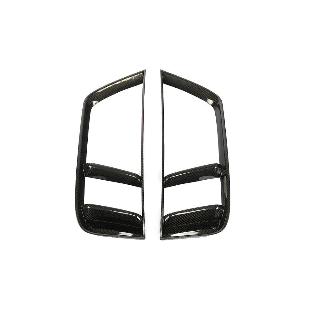 Audi R8 V10 (4S) OEM+ Performance Style Carbon Fibre Rear Vent Trims - Twenty Two Tuning Rear Canards