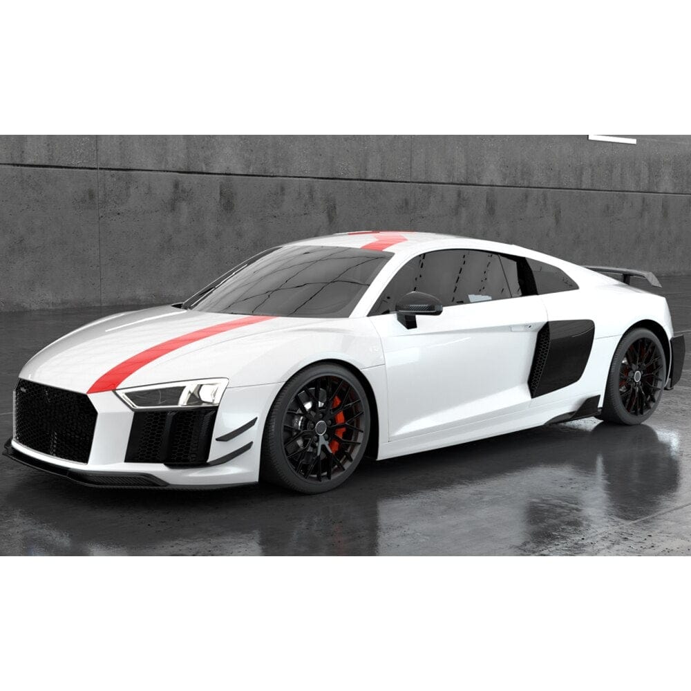 Audi R8 V10 (4S) OEM+ Performance Style Rear Carbon Fibre Side Skirts - Twenty Two Tuning Side Skirts