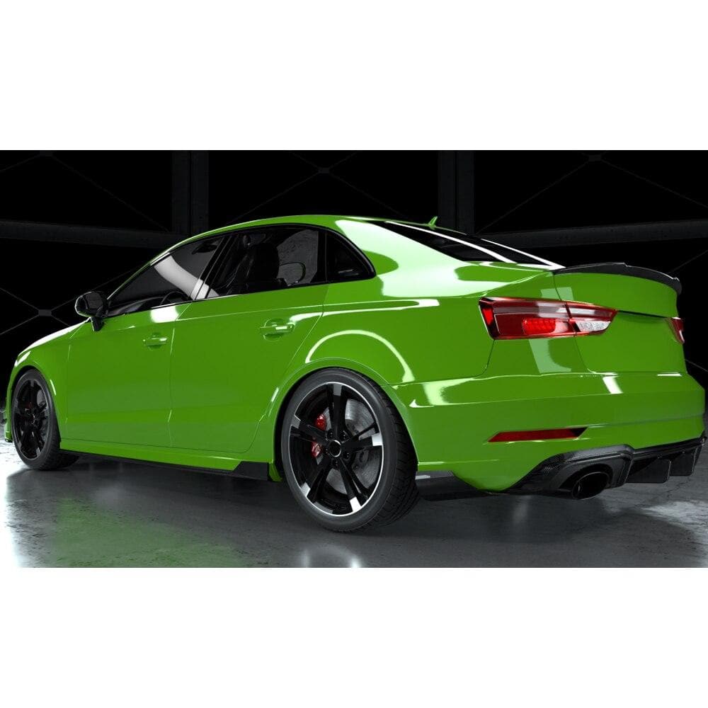 Audi RS3 (8V) Saloon Carbon Fibre X Style Rear Diffuser - Twenty Two Tuning Rear Diffuser