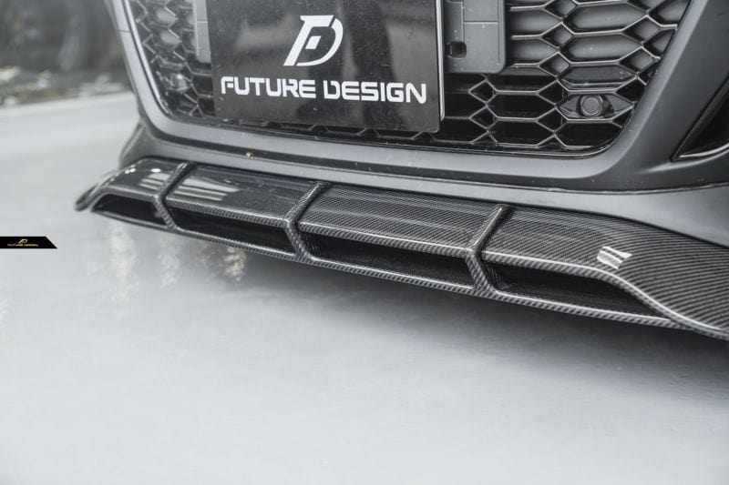 Audi RS5 Sportback (B9/B9.5) Future Design Carbon Fibre Front Lip Spoiler - Future Design Front Lip