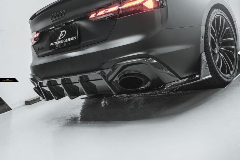 Audi RS5 Sportback (B9/B9.5) Future Design Carbon Fibre Rear Diffuser - Future Design Rear Diffuser