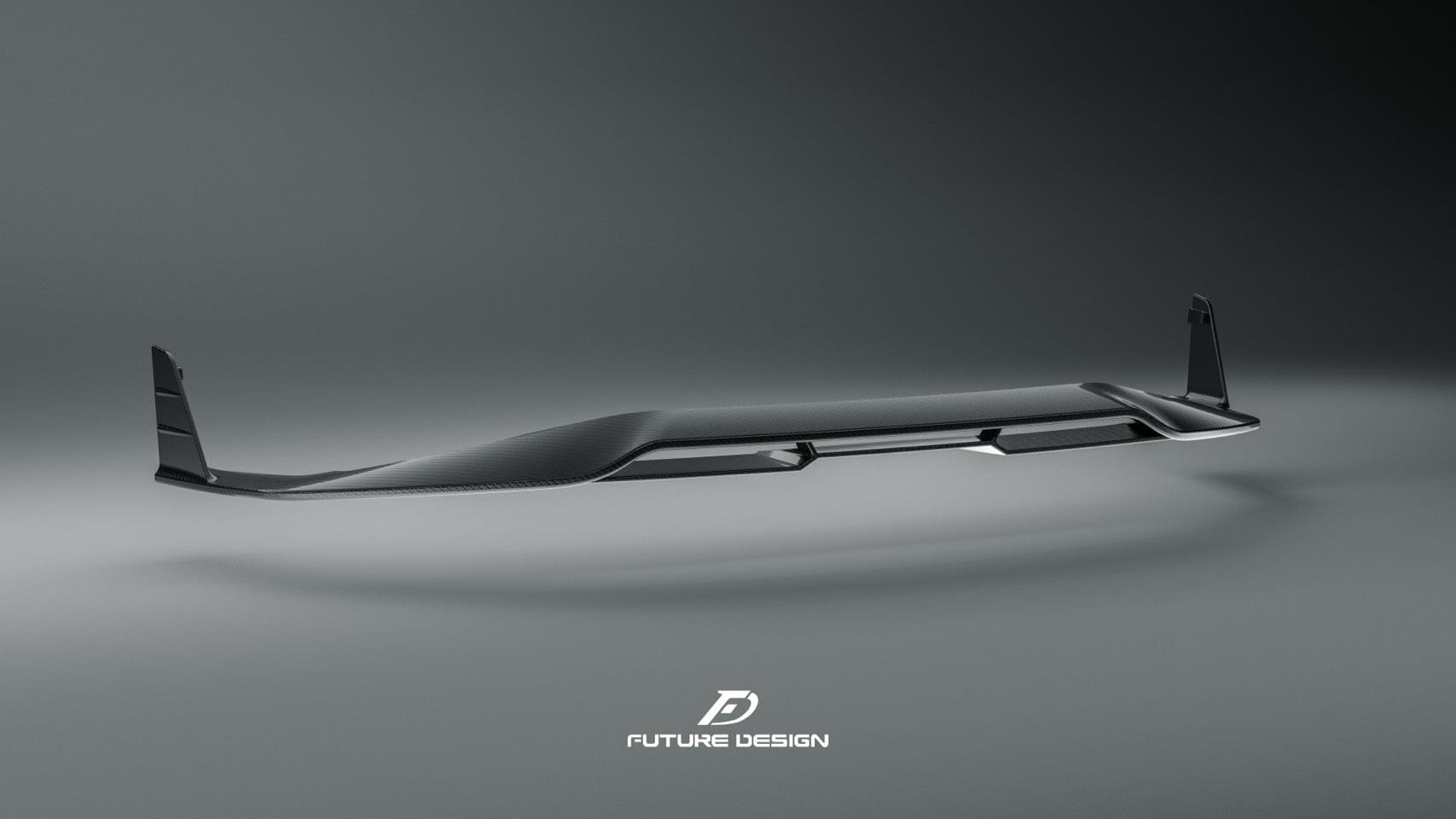 Audi RS6 Avant (C8) Future Design Carbon Fibre Front Lip Spoiler - Future Design Front Lip