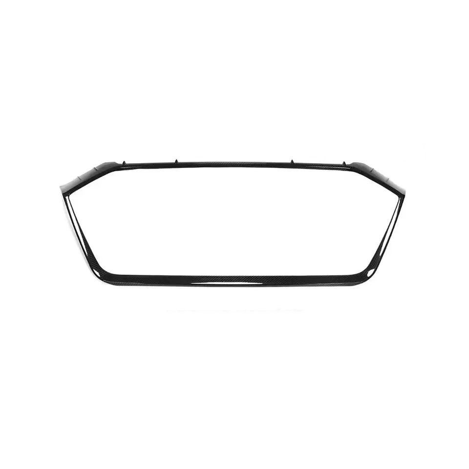 Audi RS6 Avant (C8) RS Style Carbon Fibre Front Grille Surround - Twenty Two Tuning Front Grille