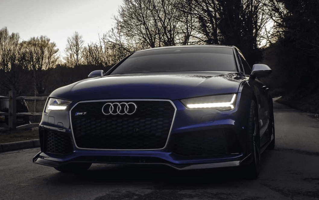 Audi RS7 (C7/C7.5) ABT Style Carbon Fibre Front Lip Spoiler - Twenty Two Tuning Front Lip