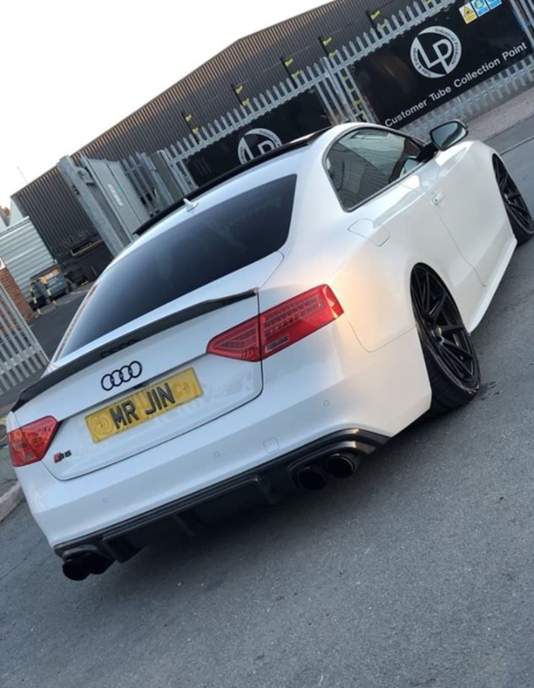 Audi S5 (B8/B8.5) Akrapovic Style Carbon Fibre Exhaust Tips - Twenty Two Tuning Exhaust Tips